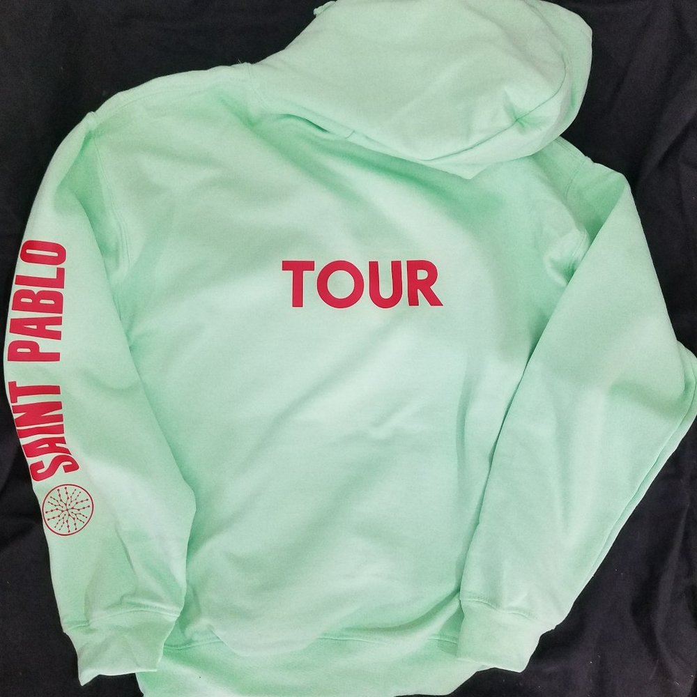 Saint Pablo Mint Tour Hoodies